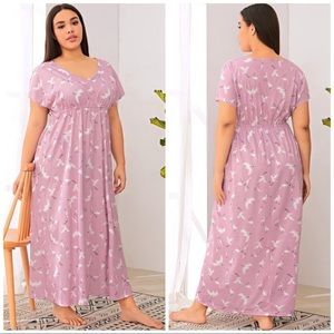 New Plus Purple Nightgown